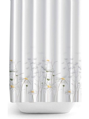Mythriva Tr Zethome Tropik Banyo Duş Perdesi 8441 Tek Kanat 1X180X200
