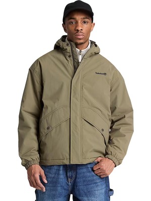 TBC0YH6VAIE1 Timberland Weatherlıne Waterproof Insulated Jacket Erkek Mont Yeşil