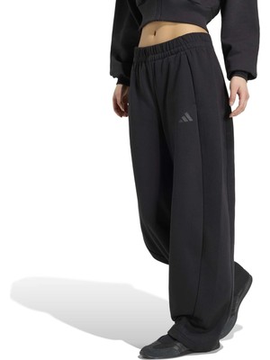 AKF6248 Adidas W Sl+ Fl Bar Pt Kadın Eşofman Altı Siyah