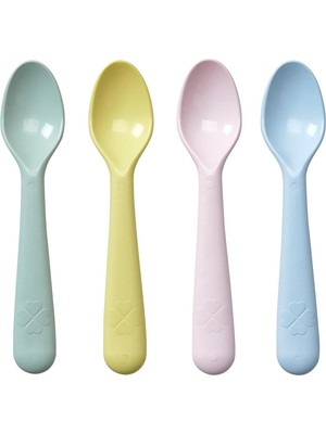 Odea Ikea 4 Yemek Kaşığı Kalas Seti (Farklı Renkler)