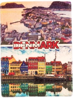 Odea Danimarka Temalı Taş Magnet