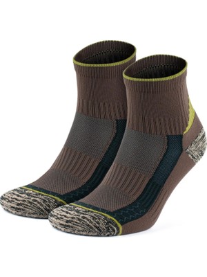 Odea Tr 2'li Tabanaltı Havlulu Dikişsiz Unisex Atletik Fit Koşu Yürüyüş Egzersiz Aktivite Çorabı 3593