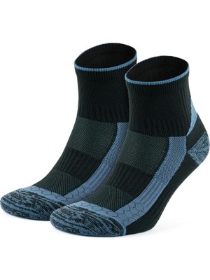 Odea Tr 2'li Tabanaltı Havlulu Dikişsiz Unisex Atletik Fit Koşu Yürüyüş Egzersiz Aktivite Çorabı 3593