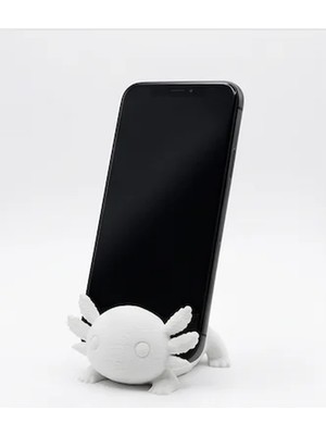 Hediyenvar Axolotl Telefon Tutucusu - Sevimli 3D Baskı Figür