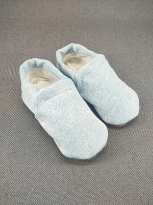 Loove Bebe Bebek Patik Ev Kreş Ayakkabısı Panduf Lastikli Ergonomik Tasarım — Açık Mavi