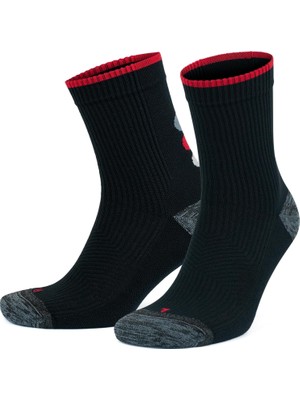 Odea Tr Erkek ve Kadın Için Renkli Havlulu Dikişsiz Kompresyon Koşu Yürüyüş Outdoor Aktivite Egzersiz Çorabı 3588