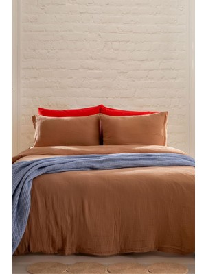 Odea Tr Area Serisi Çift Kişilik YORGAN,%100 Pamuk, 240X260 Cm, Ultra Yumuşak, 4 Mevsimlik, 5 Renk Seçenekli (Saks Mavi, Çift Kişilik)