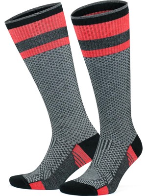 Odea Tr Erkek ve Kadın Için Renkli Bambu (15-20 mm Hg) Basınçlı Koşu Uçuş Seyahat Çorabı 3596