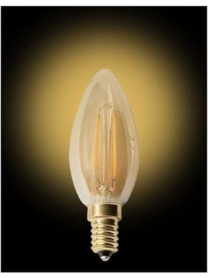 Odea Amber Renkli LED Ampul, 4 W E14 Duylu, Enerji Tasarruflu Aydınlatma