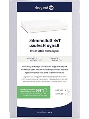 Odea Tek Kullanımlık Banyo Havlusu, 80 * 140 Cm, 15 Adet Set