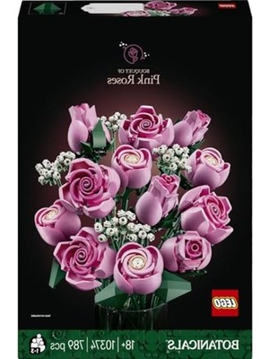 Odea LEGO Botanicals Pembe Gül Buketi 10374