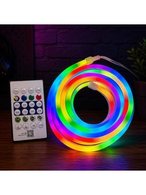 Odea USB Bağlantılı Akıllı Neon LED Şerit, 5 Metre Uzunlukta