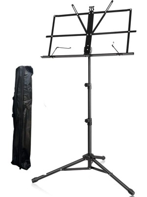 Odea Katlanabilir Metal Nota Sehpası - Tripod Tasarım