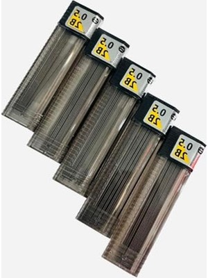 Odea Kalem Ucu Seti, 0.5mm 2b, 5 Tüplük, 60MM Uzunluk