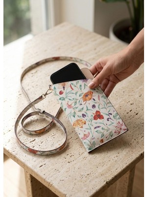 The Mia Telefon Çantası Flower 21 cm