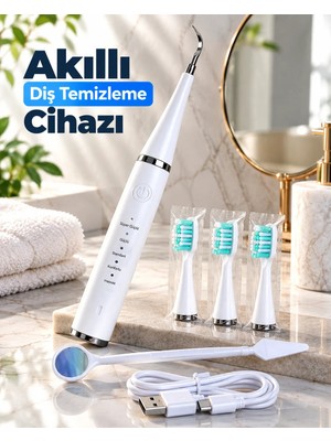 Laraheiser Şarjlı Akıllı Diş Temizleme Cihazı 5 Farklı Temizleme Modlu Hassas Bakım Cihazı