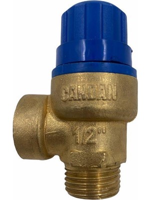 Candan 1/2 Mebranlı Erkek Emniyet Ventili 6 Bar