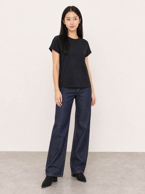 Loft Bella Regular Fit Koyu Indigo Kadın Jean Pantolon LF2044344