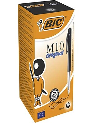 Odea Bıc Tükenmez Kalem M10 Clıc, 0,4 Mm, Kutu Her Biri 50 Adet