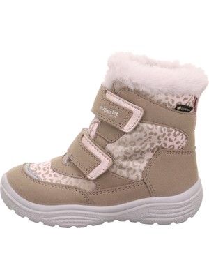 Superfit Crystal Kız Çocuk Su Geçirmez Gore-Tex Bot - Bej Leopar 009091-4020