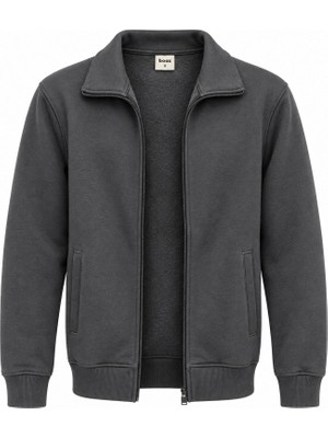 Classics Men Tam Fermuarlı Yakalı Ceket - 7772