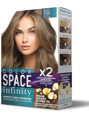 Odea Infınıty Set Saç Boyası 8.0 Açık Kumral