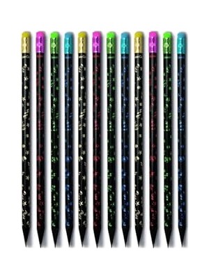 Odea Faber-Castell Party Silgili Kurşun Kalem 12 Adet