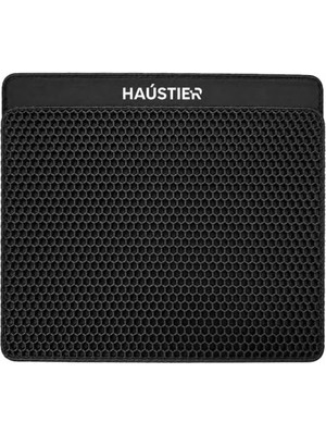 Odea Haustier Kedi Tuvaleti Paspası, Otomatik Kedi Tuvaleti Önü Elekli Kedi Kumu Paspası Siyah (50 x 45CM)          [enerji Sınıfı A]