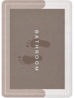 Odea Promosyonca Sihirli Banyo Paspası, Su Emici, Kaymaz Tabanlı, Farklı Model Seçenekleri (Dikdörtgen-1)