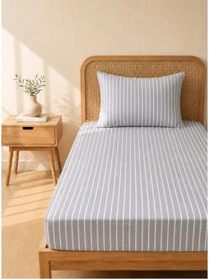 Boreas Home Lines Premium Ranforce Lastikli Çarşaf ve Yastık Kılıfı Seti - Ölçü Seçenekli