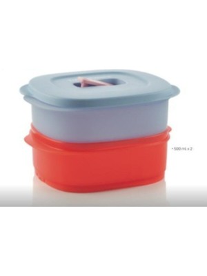 Odea Tupperware Mikrodalga Isıtma Kabı 500ML X2