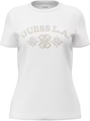 Guess Elsa Regular Fit Kadın T-Shirt V6BI12K6647