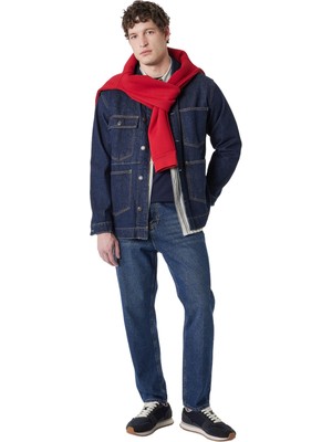 Odea Normal Bel Bol Kalıp Pamuklu Loose Straight Fit Jean Pantolon