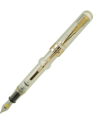 Odea Conklin Mark Twain Demo Crescent Limited Edition 1898 Clear W/ Rosegold Dolma Kalem M Uç