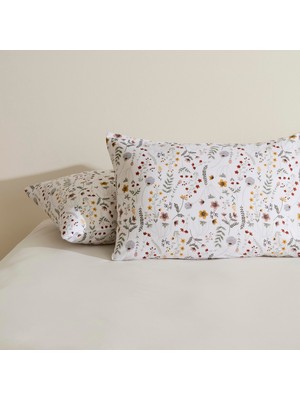 Odea Karaca Home Vina Pamuk Ikili Yastık Kılıfı Multicolor