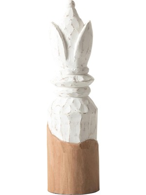 Odea Mudo Home Pantheon Beyaz Fil 10X10X40 cm