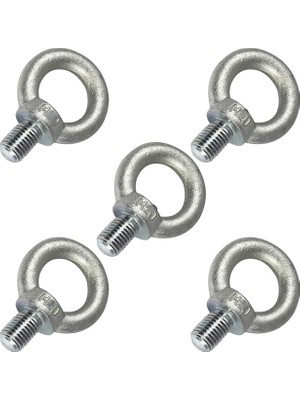 Universal Aybolt 8 mm 5 Adet Halka Civata Metal Askı Civatası Paslanmaz Çelik Montaj Için Sabitleme Elemanı