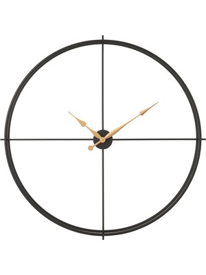 Odea Clara Black Duvar Saati 90CM