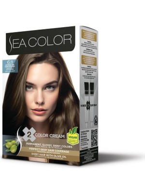 Odea Sea Color 6.11 Yoğun Koyu Küllü Kumral Set Boya