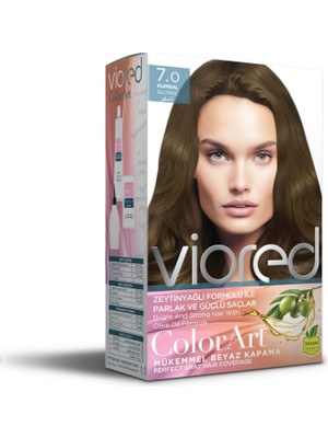Odea Viored Color Art Set Saç Boyası 7.0 Kumral