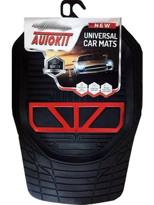 Odea Universal Autokit Havuzlu Oto Paspas Dekoratif Gri