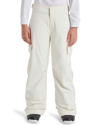 Odea Roxy Banky Ice Kız Çocuk Beyaz Snowboard Pantolonu