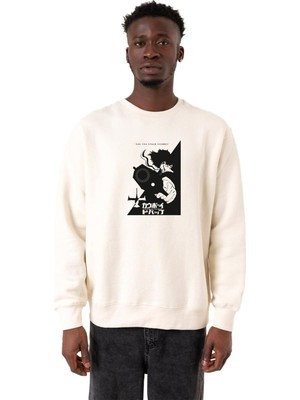 Odea Tshirthane Cowboy Bebop Spike See You Space Cowboy Ekru Erkek 2ip Sweatshirt P23634S1900, Xl