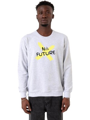 Odea Tshirthane Dark No Future Karmelanj Erkek 2ip Sweatshirt P18528S1305, Xs