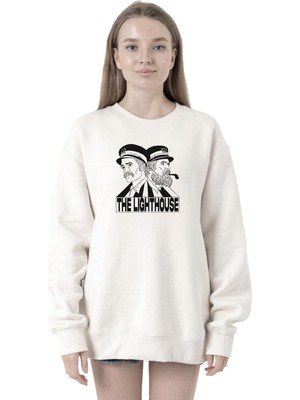 Odea Tshirthane The Lighthouse Baseball Beyaz Kadın 2ip Sweatshirt P23113S4816, S