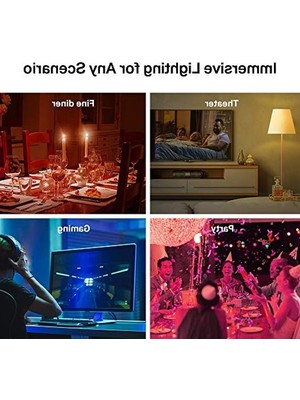 Odea Tapo L530E 2-Pack , 8.7 W, 2.4 Ghz, 16.000.000 Renk Tonu, E27 Duy,  Alexa ve Google Home ile Çalışır, Rengi Değiştirilebilir, Hub Gerekmez, Çok Renkli Akıllı Wi-Fi Ampulü