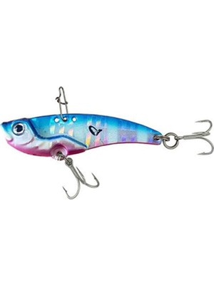 Odea Savage Gear 3D Vıb Blade 4,5 cm 8,5gr Vibrasyon Jig Yem Blue Pink Zebra