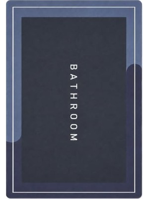 Odea Promosyonca Sihirli Banyo Paspası, Su Emici, Kaymaz Tabanlı, Farklı Model Seçenekleri (Dikdörtgen-4)
