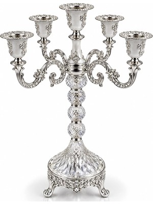 Hedivio Kristal Şamdan Mumluk ALK6397