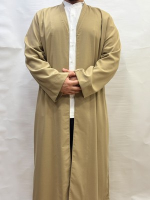 Yaser Giyim Pamuklu Namaz Cübbesi - Bej
